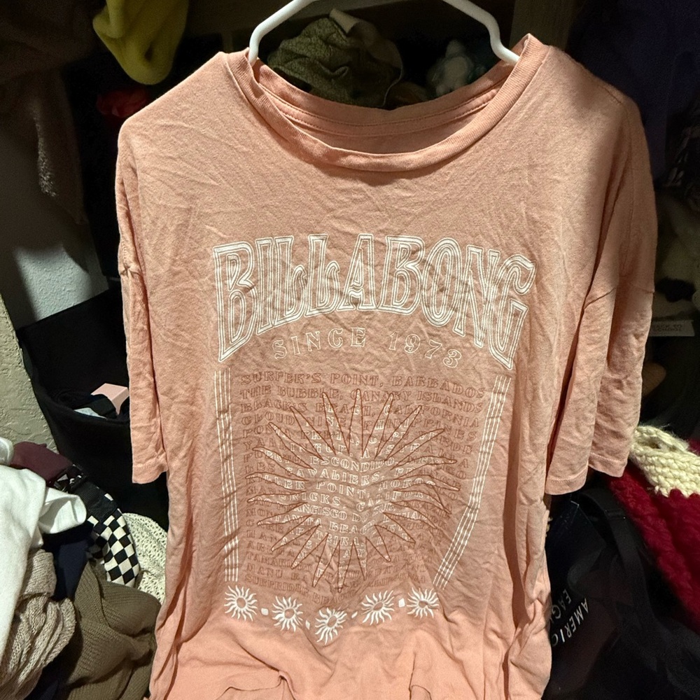 Billabong Coral Graphic Tee oversized